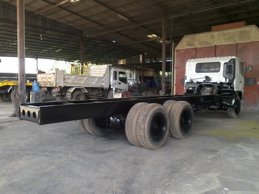 ขาย 10 ล้อ 2 เพลา HINO MEGA เครื่อง 260 แรง หัวคัสซียาว 7.50 เมตร พร้อมใช้