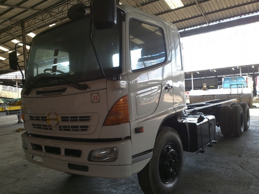ขาย 10 ล้อ 2 เพลา HINO MEGA เครื่อง 260 แรง หัวคัสซียาว 7.50 เมตร พร้อมใช้