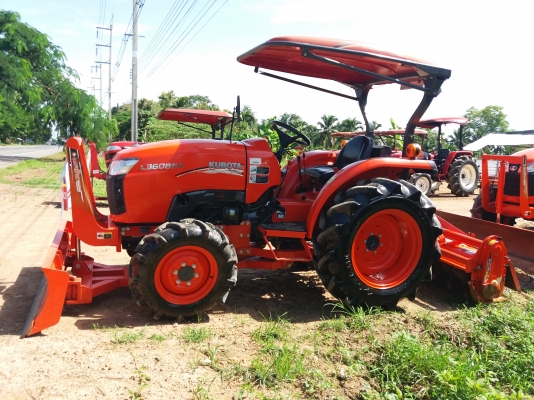 . ขายรถไถคูโบต้าL3608 SP.  (สีเดิม)3&times;&times;ชม. พร้อมใบมีด+โรตารี่ รถสวยใช้งานน้อย  #จัดส่งฟรี