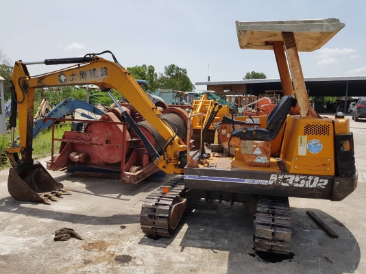 ขายรถขุด 3.5ตัน มือสอง ยี่ห้อ hanix ปั๊มนิ้ว เครื่องดี ปั๊มแรง