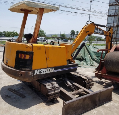 ขายรถขุด 3.5ตัน มือสอง ยี่ห้อ hanix ปั๊มนิ้ว เครื่องดี ปั๊มแรง