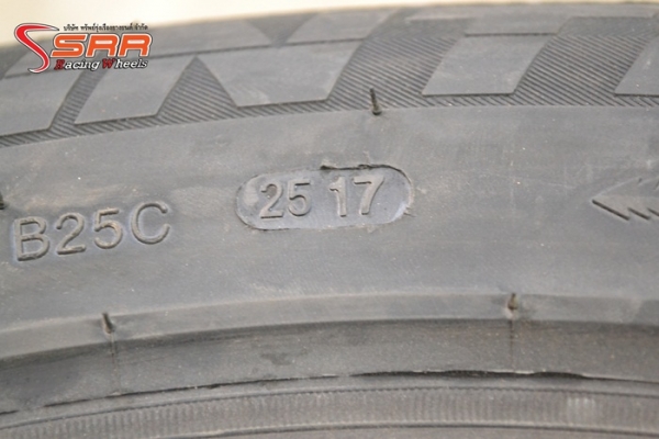 DELINTE D7 235/55R18 เส้นละ 3,900 บาทใส่รถ HARRIER