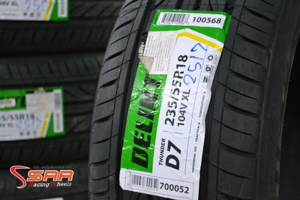 DELINTE D7 235/55R18 เส้นละ 3,900 บาทใส่รถ HARRIER DELINTE D7 235/55R18 เส้นละ 3,900 บาทใส่รถ HARRIER