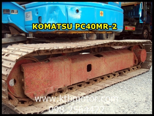 ขาย รถขุด KOMATSU PC40MR-2 คอนโทรลสั้น ปั๊มนิ้ว รถขุดยอดนิยม คอแน่น ระบบไฮดรอลิคไวมาก แทรคเหล็กนอกแท้