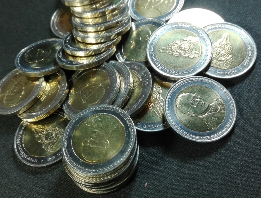 เหรียญ 10 บาท วาระครองราช 60 ปี มี 33 เหรียญ /065-0869569 เหรียญ 10 บาท วาระครองราช 60 ปี มี 33 เหรียญ /065-0869569