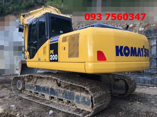 ขายดาวน์ รถแบคโฮ KOMATSU PC200-7=6,XXX ชม.