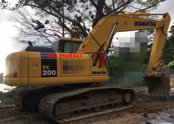 ขายดาวน์ รถแบคโฮ KOMATSU PC200-7=6,XXX ชม. ขายดาวน์ รถแบคโฮ KOMATSU PC200-7=6,XXX ชม.