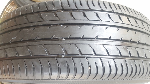 ล้อมือ2 TE37 ขอบ15 กว้าง7 4รู100 ยางปี15   4 ล้อ