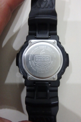 CASIO G-shock รุ่น GA-200-1ADR สีดำ ของแท้ สภาพใหม่ มีกล่อง ส่งฟรี