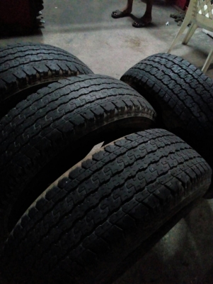 265/70R16   BRIDGESTONE  DUELER H/T840 ชุด 4 เส้น  tel.081-427-3941