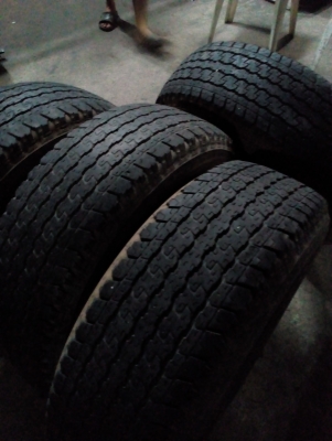 265/70R16   BRIDGESTONE  DUELER H/T840 ชุด 4 เส้น  tel.081-427-3941