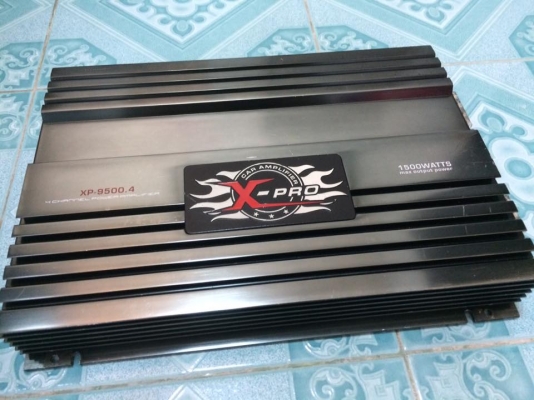 แอมป์4ch xpro ขับกลางแหลมอย่างละ6-8ดอกได้ขาย 1750 บาท ใช้งานปกติเดิมๆไม่เคยซ่อม สนใจ0892425454 อยู่สระบุรี