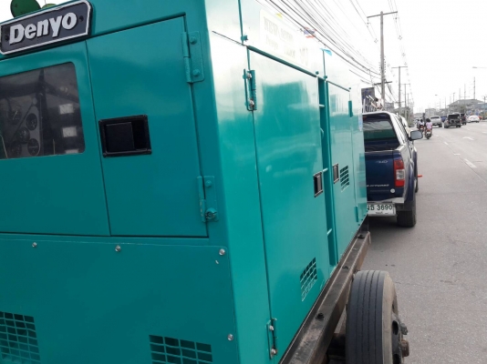 Generator Denyo 90 kVA เครื่องปั่นไฟ เครื่องกำเนิดไฟฟ้า 90 kVA