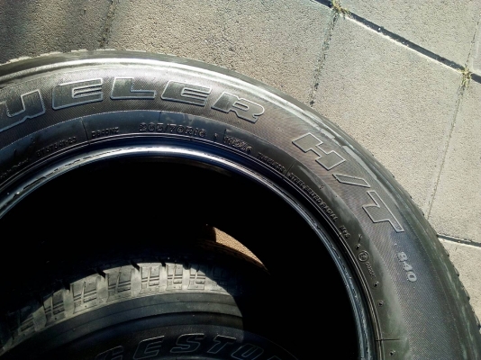 265/70R16 BRIDGESTONE DUELER H/T840 ชุด 4 เส้น tel.081-427-3941