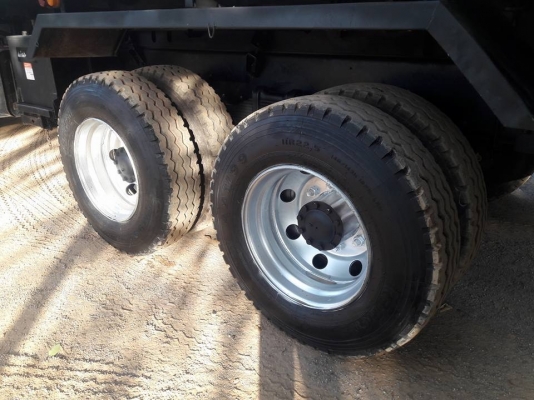 Isuzu 360 แรง ปี 55 กระบะดัมพ์สามมิตร จะแม่เดี่ยวหรือแม่ลูกได้หมด