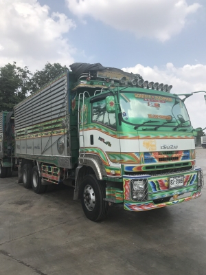 ขาย!!! รถพ่วง ISUZU 360 ปี 56 สภาพดี เช็คศูนย์ตลอด