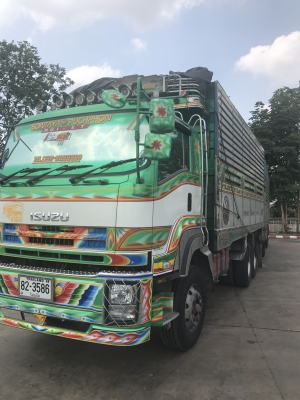 ขาย!!! รถพ่วง ISUZU 360 ปี 56 สภาพดี เช็คศูนย์ตลอด
