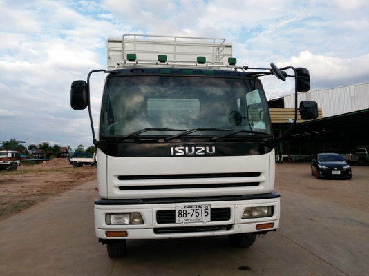 ขาย 10 ล้อ แม่ลูกพ่วง ISUZU GIGA เครื่อง 360 แรง กระบะ 7.20 เมตร ลูกพ่วง 7 เมตร รถเหมือนใหม่ป้ายแดง 