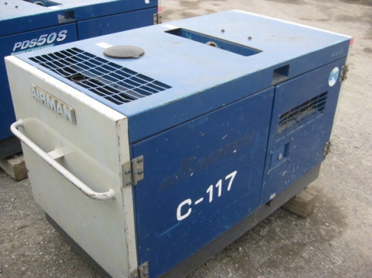 เครื่องปั๊มลม 7 บาร์ AIRMAN PDS50S เครื่องปั๊มลม 7 บาร์ AIRMAN PDS50S