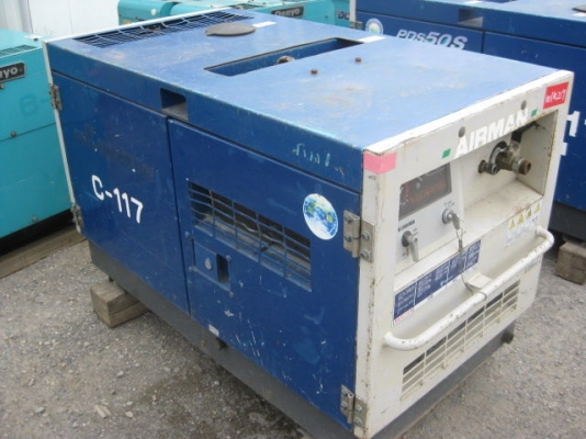 เครื่องปั๊มลม 7 บาร์ AIRMAN PDS50S เครื่องปั๊มลม 7 บาร์ AIRMAN PDS50S