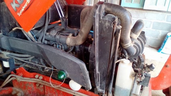 4708  ดันหน้า ผาลหลัง24*6พร้อมโรตารี่ รถใช้งาน น้อย 1,035ชั่วโมง เอกสารทะเบียนพร้อม