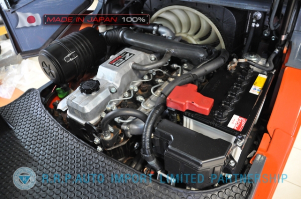 ขายรถโฟล์คลิฟท์มือสอง TOYOTA รุ่น 8FD30-13254 นำเข้าจากประเทศญี่ปุ่น 100\% ไม่เคยใช้งานในไทย