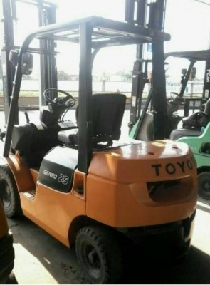 โฟล์คลิฟ TOYOTA#7 ดีเซล เสา3เมตร 2.5ตัน(7FD25) นำเข้าจากญี่ปุ่น รถสวยพร้อมใช้ เยี่ยมชมเครื่องจักร โฟล์คลิฟท์ รอก นับ1,000รายการจากญี่ปุ่นwww.paholgroup.com