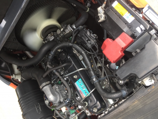 -:-*&bull;*ร ถ ย ก นำ เ ข้ า พ ร้ อ ม ใ ช้ ง า น*&bull;*-:-TOYOTA 8FG15 เครื่องเบนซิล เกียร์ออโต้ เสาสูง5.5เมตร สนใจติดต่อ083-062-0223(ปอน)