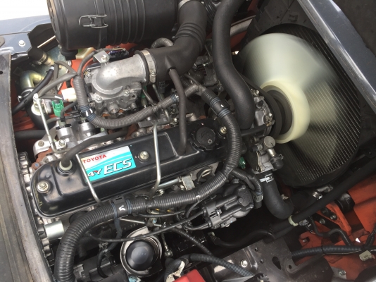 -:-*&bull;*ร ถ ย ก นำ เ ข้ า พ ร้ อ ม ใ ช้ ง า น*&bull;*-:-TOYOTA 8FG15 เครื่องเบนซิล เกียร์ออโต้ เสาสูง5.5เมตร สนใจติดต่อ083-062-0223(ปอน)