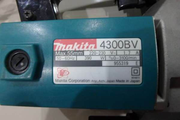 จิ๊กซอว์ ปรับรอบ MAKITA มากีต้าร์ ของแท้ รุ่น 4300BV 390W. สภาพใหม่มาก