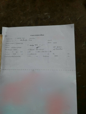 รถอีซูซุ 6 ล้อดั้ม NPR 110 แรงม้า. ปี 40. , ( รถประกอบ ) สนใจติดต่อ 081 - 9706989