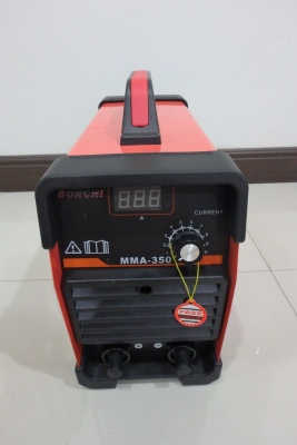 เครื่องเชื่อมอินเวอร์เตอร์ 350 A ยี่ห้อ Bonchi รุ่น MMA-350 ของใหม่ ตัวเบา ยกง่าย มีจอแอลซีดี