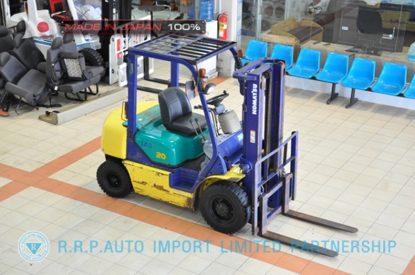 ขายรถโฟล์คลิฟท์มือสอง KOMATSU รุ่น FG20C-517664 นำเข้าจากประเทศญี่ปุ่น 100\% ไม่เคยใช้งานในไทย ขายรถโฟล์คลิฟท์มือสอง KOMATSU รุ่น FG20C-517664 นำเข้าจากประเทศญี่ปุ่น 100\% ไม่เคยใช้งานในไทย