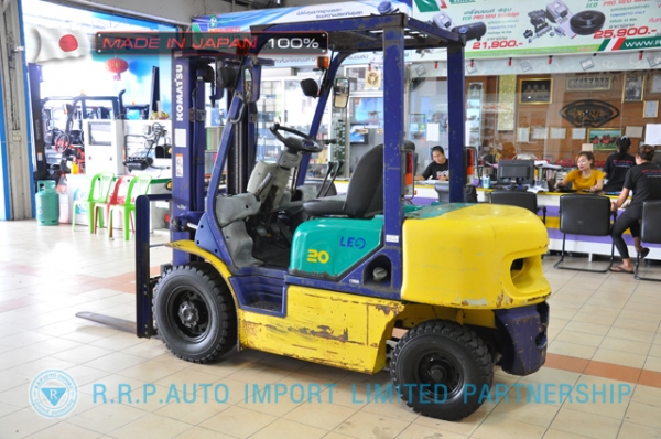 ขายรถโฟล์คลิฟท์มือสอง KOMATSU รุ่น FG20C-517664 นำเข้าจากประเทศญี่ปุ่น 100\% ไม่เคยใช้งานในไทย ขายรถโฟล์คลิฟท์มือสอง KOMATSU รุ่น FG20C-517664 นำเข้าจากประเทศญี่ปุ่น 100\% ไม่เคยใช้งานในไทย