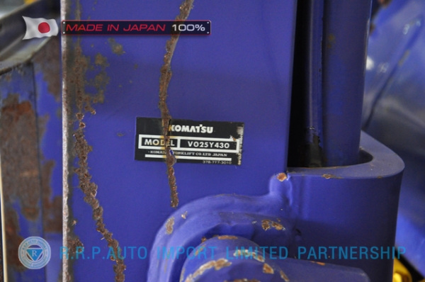 ขายรถโฟล์คลิฟท์มือสอง KOMATSU รุ่น FG20C-517664 นำเข้าจากประเทศญี่ปุ่น 100\% ไม่เคยใช้งานในไทย ขายรถโฟล์คลิฟท์มือสอง KOMATSU รุ่น FG20C-517664 นำเข้าจากประเทศญี่ปุ่น 100\% ไม่เคยใช้งานในไทย