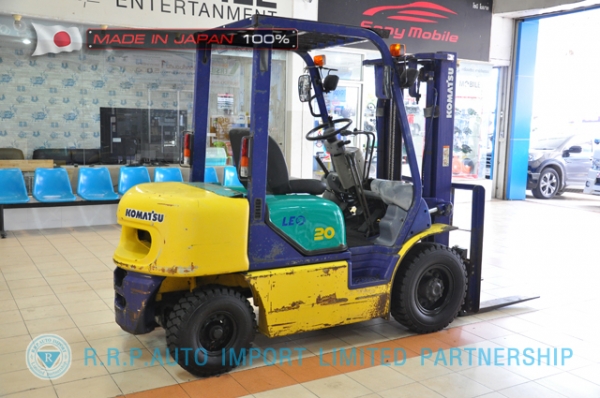 ขายรถโฟล์คลิฟท์มือสอง KOMATSU รุ่น FG20C-517664 นำเข้าจากประเทศญี่ปุ่น 100\% ไม่เคยใช้งานในไทย ขายรถโฟล์คลิฟท์มือสอง KOMATSU รุ่น FG20C-517664 นำเข้าจากประเทศญี่ปุ่น 100\% ไม่เคยใช้งานในไทย