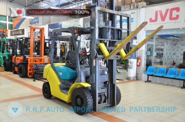 ขายรถโฟล์คลิฟท์มือสอง KOMATSU รุ่น FG20HC-573134 นำเข้าจากประเทศญี่ปุ่น 100\% ไม่เคยใช้งานในไทย ขายรถโฟล์คลิฟท์มือสอง KOMATSU รุ่น FG20HC-573134 นำเข้าจากประเทศญี่ปุ่น 100\% ไม่เคยใช้งานในไทย