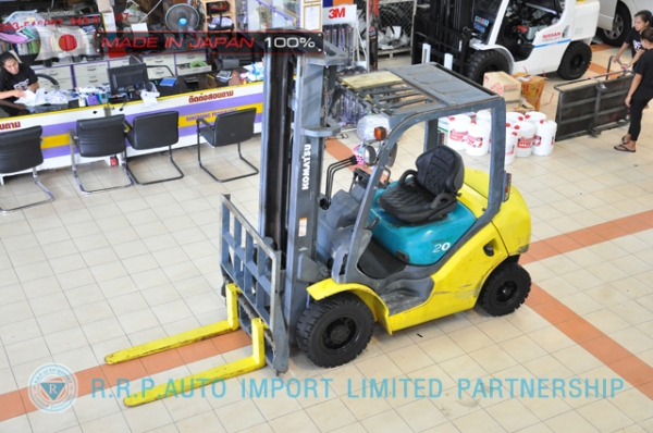 ขายรถโฟล์คลิฟท์มือสอง KOMATSU รุ่น FG20HC-573134 นำเข้าจากประเทศญี่ปุ่น 100\% ไม่เคยใช้งานในไทย ขายรถโฟล์คลิฟท์มือสอง KOMATSU รุ่น FG20HC-573134 นำเข้าจากประเทศญี่ปุ่น 100\% ไม่เคยใช้งานในไทย