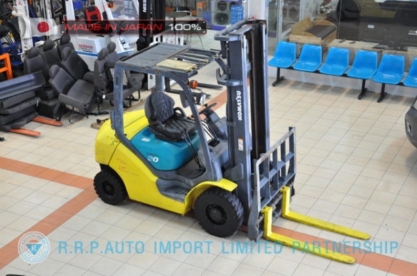 ขายรถโฟล์คลิฟท์มือสอง KOMATSU รุ่น FG20HC-573134 นำเข้าจากประเทศญี่ปุ่น 100\% ไม่เคยใช้งานในไทย ขายรถโฟล์คลิฟท์มือสอง KOMATSU รุ่น FG20HC-573134 นำเข้าจากประเทศญี่ปุ่น 100\% ไม่เคยใช้งานในไทย