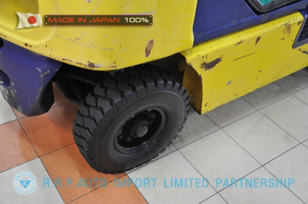 ขายรถโฟล์คลิฟท์มือสอง KOMATSU รุ่น FG20LC-532713 นำเข้าจากประเทศญี่ปุ่น 100\% ไม่เคยใช้งานในไทย