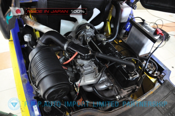 ขายรถโฟล์คลิฟท์มือสอง KOMATSU รุ่น FG20LC-532713 นำเข้าจากประเทศญี่ปุ่น 100\% ไม่เคยใช้งานในไทย