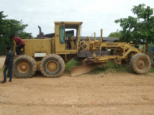 รถเกรด CAT 140G 72V 13800 เอกสารเล่มทะเบียน พร้อมลงงาน