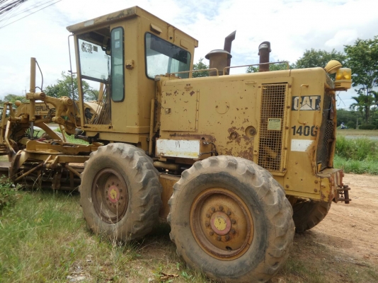 รถเกรด CAT 140G 72V 13800 เอกสารเล่มทะเบียน พร้อมลงงาน