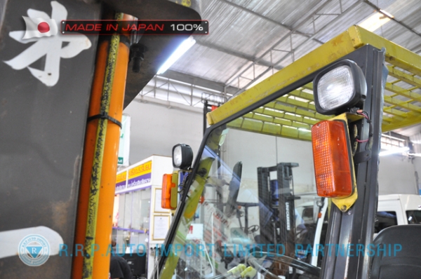 ขายรถโฟล์คลิฟท์มือสอง MITSUBISHI รุ่น FG28-F13G-00055 นำเข้าจากประเทศญี่ปุ่น 100\% ไม่เคยใช้งานในไทย