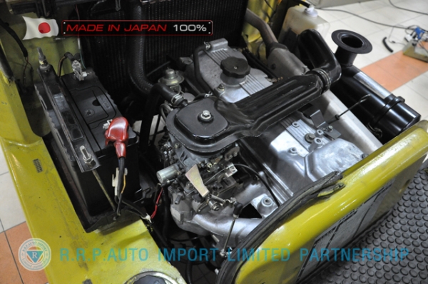 ขายรถโฟล์คลิฟท์มือสอง MITSUBISHI รุ่น FG28-F13G-00055 นำเข้าจากประเทศญี่ปุ่น 100\% ไม่เคยใช้งานในไทย