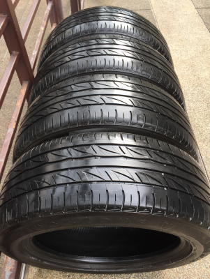 ยาง Firestone 205 55 16 ปี16 ดอกเต็ม ไม่มีปะ ใช้ยาว ราคาไม่แพง