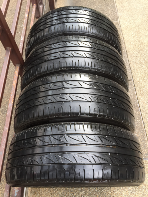 ยาง Firestone 205 55 16 ปี16 ดอกเต็ม ไม่มีปะ ใช้ยาว ราคาไม่แพง