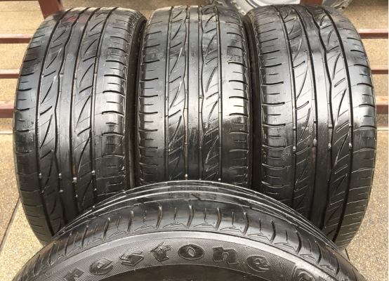 ยาง Firestone 205 55 16 ปี16 ดอกเต็ม ไม่มีปะ ใช้ยาว ราคาไม่แพง