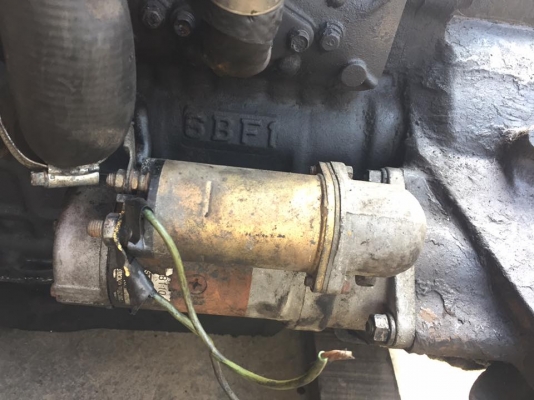 ขายเครื่อง isuzu 6BF1 170 แรงม้า