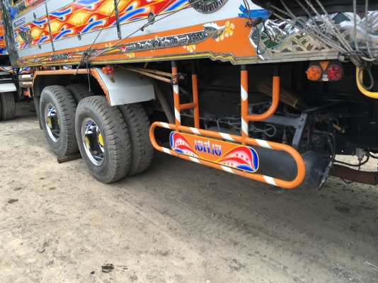 พ่วง 18 ล้อ ISUZU คัตซีจัมโบ้ เครื่อง 230 แรง กระบะมิเนียม - ดั้ม อู่ เอสเอ เทรนเลอร์ แม่ปี46 - ลูกปี 56 สภาพสวย 1.65 ล้านต่อรอง